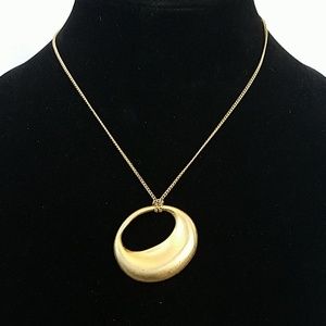 NY & Co Gold Pendant Necklace